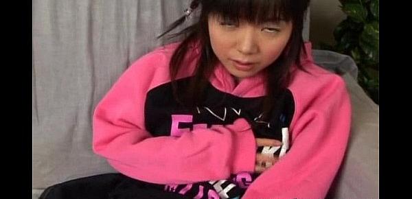  Cute asian schoolgirl masturbating video